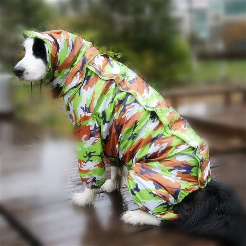 Waterproof Dog Raincoat Jumpsuit | All-Weather Protection for Small & Large Dogs