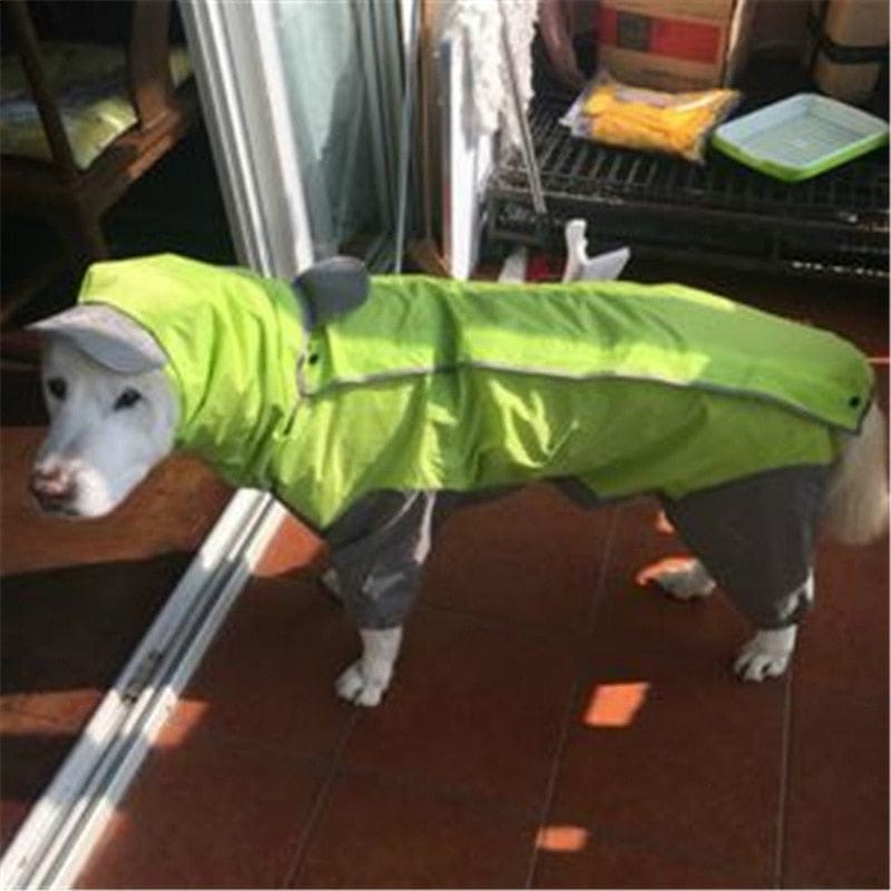 Waterproof Dog Raincoat Jumpsuit | All-Weather Protection for Small & Large Dogs