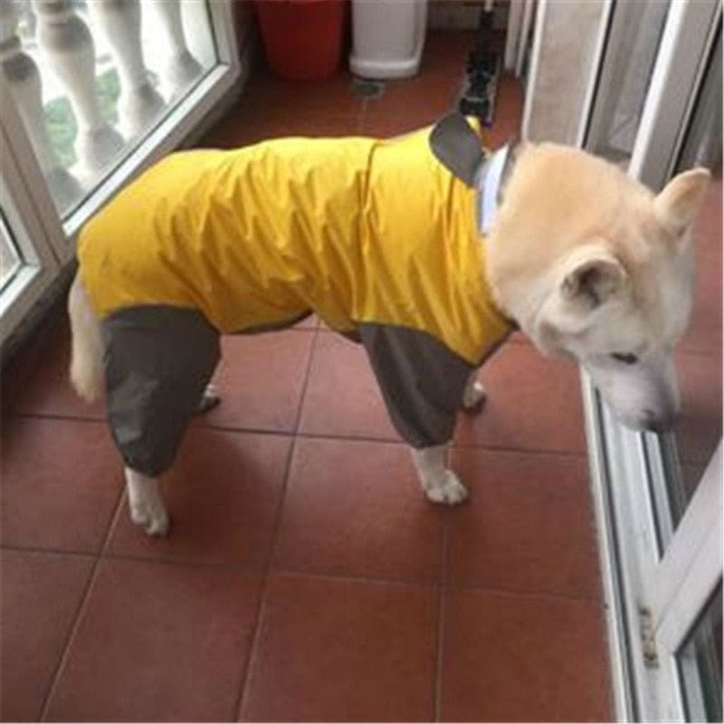 Waterproof Dog Raincoat Jumpsuit | All-Weather Protection for Small & Large Dogs