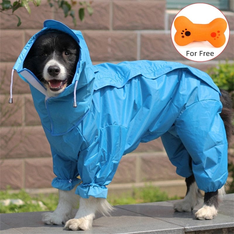 Waterproof Dog Raincoat Jumpsuit | All-Weather Protection for Small & Large Dogs